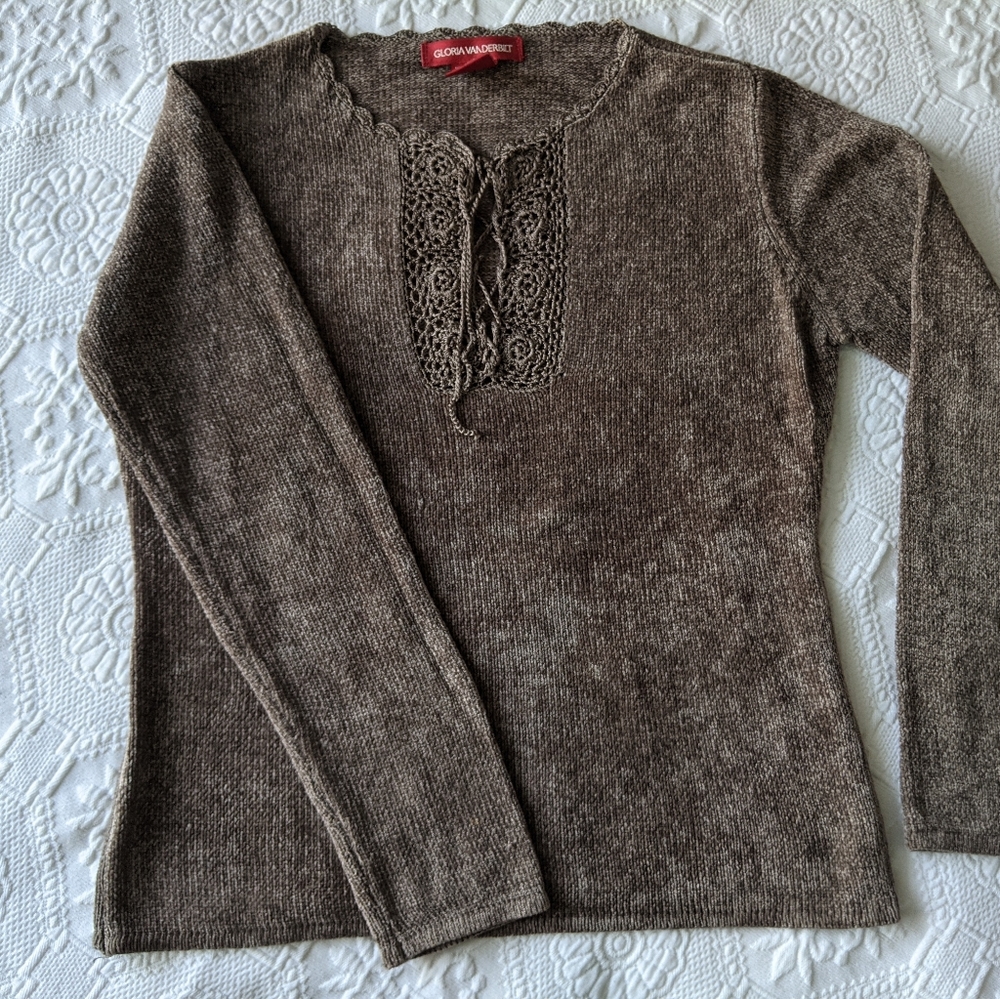 GLORIA VANDERBILT sweater top